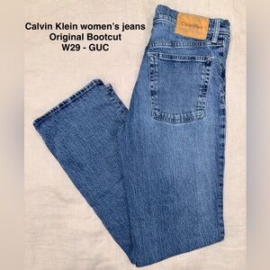 Calvin Klein Denim Bootcut Jeans